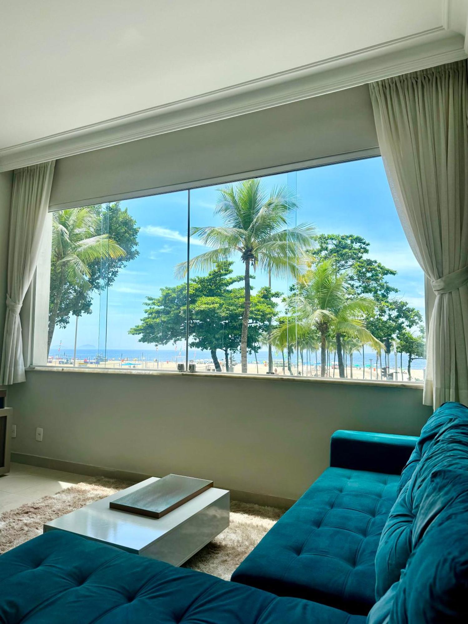 Elegante De Frente O Mar Em Copacabana Apartamento Río de Janeiro